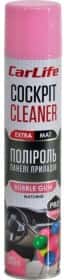 Поліроль для салону Carlife Cockpit Cleaner Extra Mat bubble gum 320 мл
