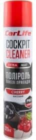 Поліроль для салону Carlife Cockpit Cleaner Extra Mat вишня 320 мл