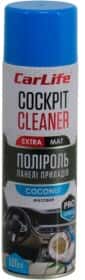 Поліроль для салону Carlife Cockpit Cleaner Extra Mat кокос 500 мл