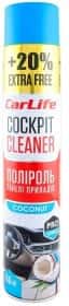 Полироль для салона Carlife Cockpit Cleaner кокос 750 мл