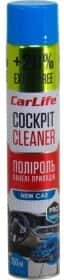 Полироль для салона Carlife Cockpit Cleaner новая машина 750 мл
