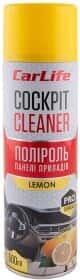 Поліроль для салону Carlife Cockpit Cleaner лимон 500 мл