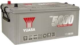 Аккумулятор Yuasa 6 CT-230-L Super Heavy Duty YBX5625