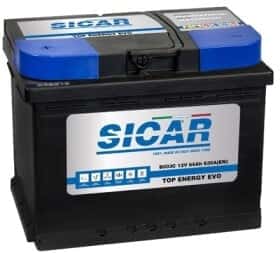 Аккумулятор Sicar 6 CT-65-L Top Energy Evo B003C