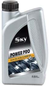 Трансмиссионное масло SKY Power Pro GL-4 / 5 MT-1 80W-90 минеральное