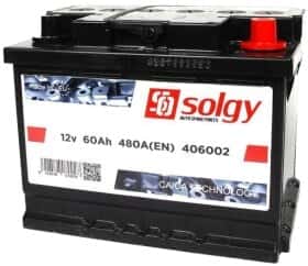 Аккумулятор Solgy 6 CT-60-R 406002