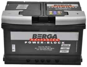 Акумулятор Berga 6 CT-72-R Power Block 572409068