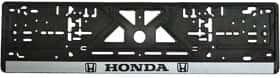 Рамка номерного знака Vitol 18423 цвет черный на Honda