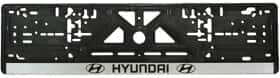 Рамка номерного знака Vitol 13004 цвет черный на Hyundai