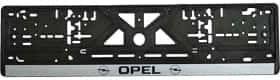 Рамка номерного знака Vitol 18406 колір чорний на Opel