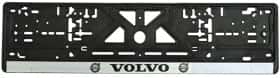 Рамка номерного знака Vitol 18472 цвет черный на Volvo