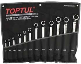 Набор ключей накидных Toptul GPAI1202 6x7-30x32 мм 12 шт