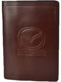 Портмоне-органайзер Poputchik 5053-038P с логотипом Mazda цвет коричневый
