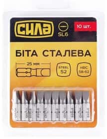 Набір бит Сила 309225 10 шт.
