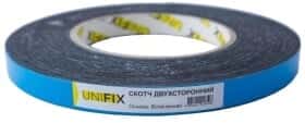 Двухсторонний скотч UNIFIX PN-1205 на полиэтиленовой основе 12 мм Х 5 м