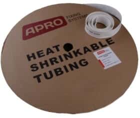 Термоусадка Apro ZRB-25W 25/12,5 колір білий 50 м 1 шт Термоусадка Apro ZRB-25W 25/12,5 колір білий 50 м 1 шт