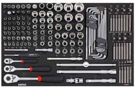 Набор инструментов Sonic 316001 1/2", 3/8", 1/4" 160 ед.