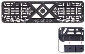 Рамка номерного знака Vitol 50275 цвет черный Sparco