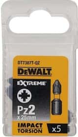 Набір бит DeWALT Impact Torsion DT7387T 5 шт.