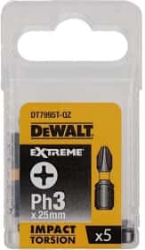 Набір бит DeWALT Impact Torsion DT7995T 5 шт.