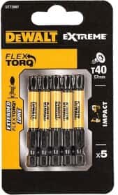 Набор бит DeWALT Impact Torsion DT7399T 5 шт.