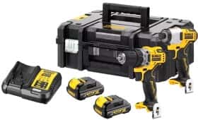 Набор инструментов DeWALT DCK2110C2T 1/4" 5 ед.