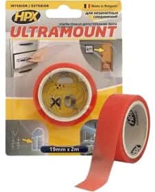 Двухсторонний скотч HPX UM1902 19 мм x 2 м