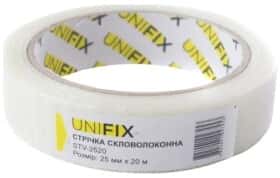 Скотч UNIFIX STV-2520 из стекловолокна 25 мм х 20 м