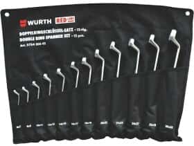 Набор ключей накидных Würth Red Line 575430542 6x7-30x32 мм 12 шт