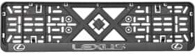 Рамка номерного знака Eurotermix 45566 цвет черный на Lexus