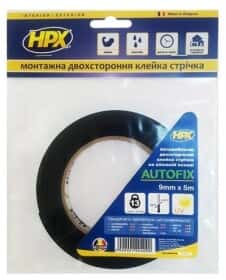 Двухсторонний скотч HPX DSA0905 ПВХ 9 мм х 5 м