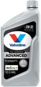 Моторна олива Valvoline Advanced Full Synthetic 0W-20 синтетична