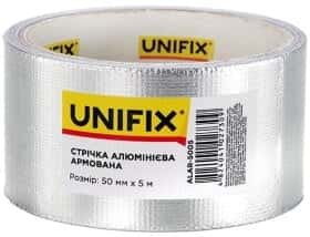 Металлизированный скотч UNIFIX ALAR-5005 на алюминиевой основе 50 мм Х 5 м