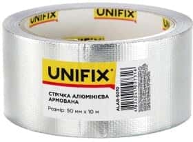 Металлизированный скотч UNIFIX ALAR-5010 на алюминиевой основе 50 мм x 10 м