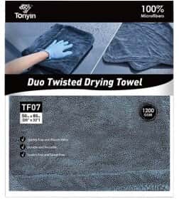 Полотенце Tonyin Duo Twisted Drying TF07 микрофибра 50х80 см