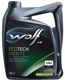 Моторна олива Wolf Ecotech FE 0W-30 синтетична
