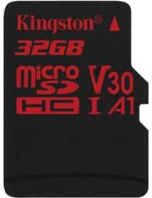 Карта памяти Kingston Canvas React microSDHC 32 ГБ