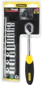 Набір торцевих головок та компонентів Stanley MicroTough 0-94-611 3/8" (9 пр.)