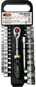Набір торцевих головок та компонентів Rockforce RF-025-5MSA 1/4", 3/8" (26 пр.)