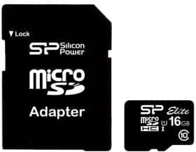 Карта пам’яті Silicon Power Elite microSDHC 16 ГБ з SD-адаптером
