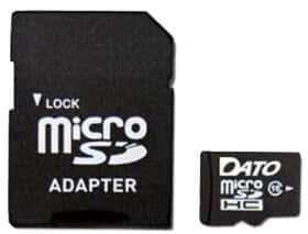 Карта памяти Dato microSDHC 8 ГБ с SD-адаптером