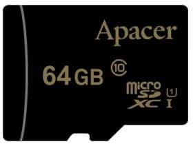 Карта пам’яті Apacer microSDXC 64 ГБ