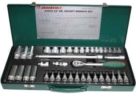 Набор торцевых головок и комплектующих Jonnesway s04h3141s 3/8" (41 пр.)