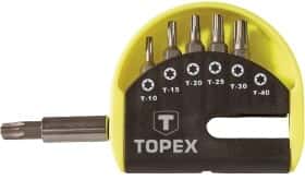 Набір бит з тримачем Topex 39D351 6 шт.