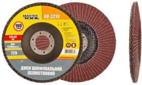 Круг пелюстковий MasterTool 08-3210 зерно 100 125 мм