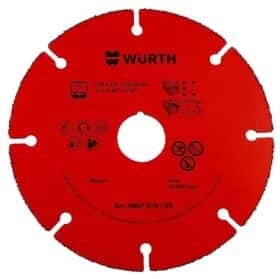 Круг отрезной Würth 0667410122 125 мм