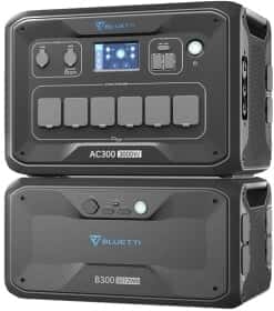 Зарядна станція Bluetti AC300 + B300 3000 W 3072Wh / 853333mAh