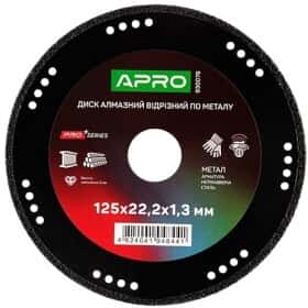Круг отрезной Apro 830076 125 мм