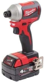 Шуруповерт Milwaukee аккумуляторный M18 CBLID-402C (2 аккумулятора + ЗУ + чехол)
