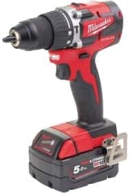 Дриль ударний Milwaukee M18 CBLPD-0X акумуляторний (1 акумулятор + ЗП)